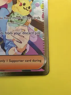 Pokemon Rosa's Encouragement Full Art Trainer-Supporter Holo Card 125/088 - Image 4