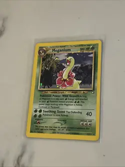 Pokemon TCG Meganium Neo Genesis Holo Rare Card #11/111 - Image 2