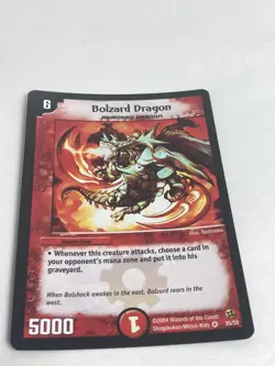 Bolzard Dragon Holo Foil Duel Masters Trading Card Game 2004 35/55 - Image 2