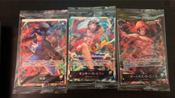 Sabo Ace Luffy ST13-001-002-003 Seven Eleven PROMO 3 Set ONE PIECE Card [Sealed] - Image 1