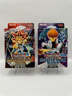 Yugioh 2x Starter Deck Yugi & Kaiba Reloaded New Sealed + 100 Cards Bundle - Image 1