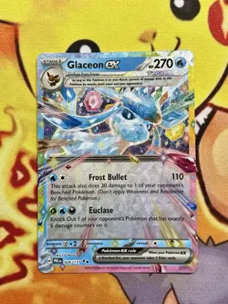 Glaceon EX 026/131 Pokemon TCG Prismatic Evolutions Promo Card - Image 1