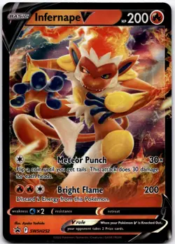 Infernape V - Promo SWSH: Sword & Shield Promo Cards SWSH252 NM - Image 1