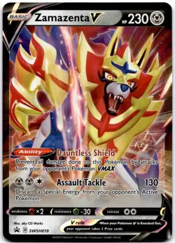 Zamazenta V Promo SWSH: Sword & Shield Promo Cards SWSH019 NM - Image 1