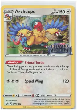 Archeops - (Prerelease) - Holo SWSH272 SWSH: Sword & Shield Promo Cards LP-NM - Image 1