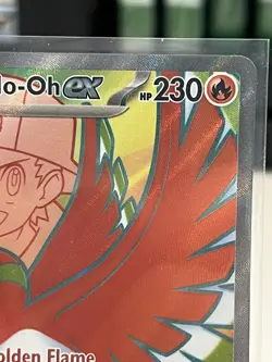 Pokemon SV10: Destined Rivals Card 209/182 Ethan's Ho-Oh ex Illustration Rare - Image 3