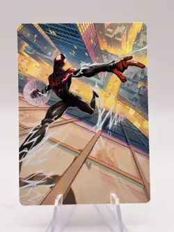 Ultimate Spider-Man 41/54 Art Series Card Marvel Spider-Man SPM MTG NM - Image 1