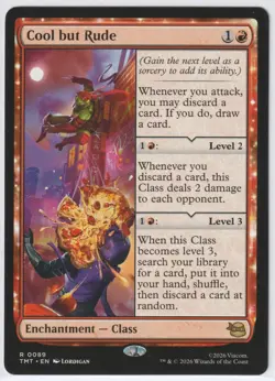 COOL BUT RUDE 0089 TMNT Magic: The Gathering Rare NM - Image 1