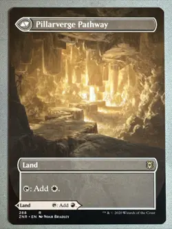 MTG / Needleverge Pathway / ZNR / #288 / Regular (Borderless) / Rare / NM - Image 2