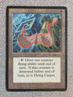 Arabian Nights FLYING CARPET mtg 1993 played see pics I combine shipping - Image 1