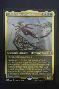 MTG IXHEL, SCION OF ATRAXA DISPLAY COMMANDER FOIL Phyrexia All Will Be One LP - Image 1