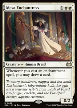 1 x Mesa Enchantress - Commander: Duskmourn: House of Horror - NM-Mint - MTG - Image 1