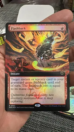 FOIL Flashback #333 Extended Secrets of Strixhaven SOS Magic The Gathering Rare - Image 1