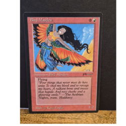 Bird Maiden Arabian Nights Creature Red Flying Dark MTG - Image 1