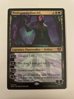 Professor Dellian Fel Secrets of Strixhaven Regular - Image 1