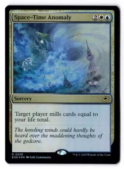 Space-Time Anomaly NM* FOIL Edge Of Eternities ENGLISH 0229 mtg -UnltdCards - Image 1