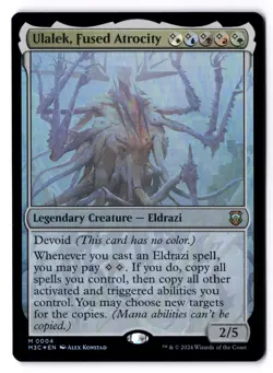 Ulalek, Fused Atrocity NM* FOIL Modern Horizons 3 ENGLISH 0004 mtg -UnltdCards - Image 1