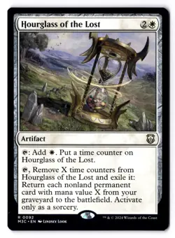 Hourglass Of The Lost NM* Modern Horizons 3 Commander ENGLISH 0092 -UnltdCards - Image 1