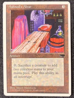 MTG Ashnod's Altar - Chronicles - LP/MP - Vintage Magic the Gathering - Image 1
