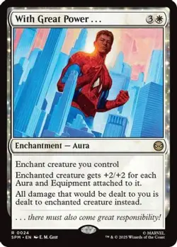 With Great Power... (SPM-024) - rare Near Mint - Image 1