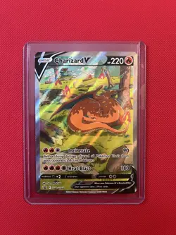 Pokemon TCG Charizard v SWSH260 Sword & Shield Promo NM - Image 1