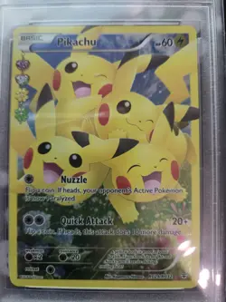 Pikachu RC29 XY Generations Radiant Collection Full Art Pokemon 2016 PSA 9 Mint - Image 2