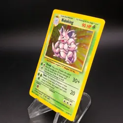 Pokemon Nidoking 11/102 - 1999 Base Set Holo Rare - NM Vintage WotC - Image 4