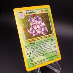 Pokemon Nidoking 11/102 - 1999 Base Set Holo Rare - NM Vintage WotC - Image 5