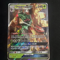 Decidueye GX Holo Ultra Rare SM Base Set 12/149 Pokemon TCG - Image 1