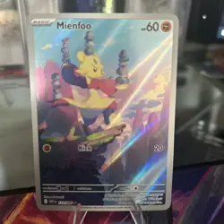 Pokemon TCG - Mienfoo 133/086 - Illustration Rare White Flare SV - Image 1