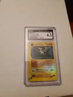 Pokemon 2003 Skyridge #1/144 Aerodactyl Reverse Holo Rare CGC 6.5 - Image 1