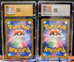 2 - Graded Pokemon Slabs Japanese Lunatone And Japanese Bramblin Graded 9-10 - Image 2