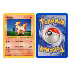 1999 Vintage Pokemon Ponyta Base Set Shadowless Common #60/102 LP Lot of 3 - Image 4