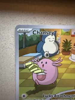 Pokemon TCG Chansey 187/167 Full Art Black Star Mint, Perfect Condition. - Image 5