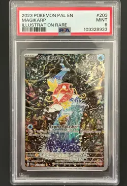 Pokemon Magikarp #203/193 Paldea Evolved PSA 9 MINT - Image 1