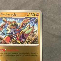 Pokemon TCG Barbaracle 43/88 Perfect Order ME3 Reverse Holo NM - Image 3