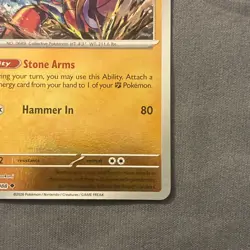 Pokemon TCG Barbaracle 43/88 Perfect Order ME3 Reverse Holo NM - Image 4