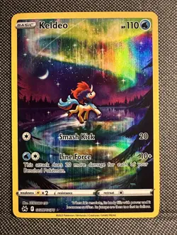 Keldeo Pokemon Sword & Shield Crown Zenith GG07/GG70 Galarian Gallery MINT - Image 1