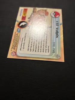 Pokemon TCG: Topps - Vulpix #37 Blue Lable Foil - Image 5