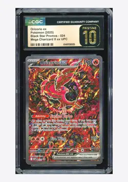 Pokemon CGC 10 PRISTINE Oricorio ex Promo 2025 #024 MEP UPC English - Image 1