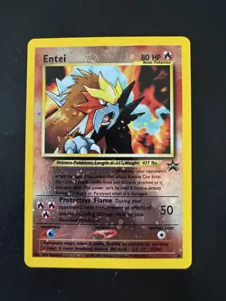 Pokemon TCG Entei Wizards Black Star Promos 34 Holo Promo Promo - Image 1