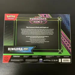 Pokemon TCG: Kingdra ex Special Illustration Box Shrouded Fable New Sealed - Image 2