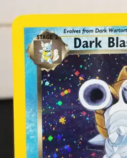 [LP/NM] English Dark Blastoise Holo Rare 3/82 Team Rocket Pokemon TCG - Image 3