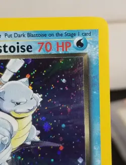 [LP/NM] English Dark Blastoise Holo Rare 3/82 Team Rocket Pokemon TCG - Image 4