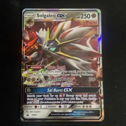 SOLGALEO GX SM16 ~ Pokemon TCG: Sun & Moon Black Star PROMO - Image 1