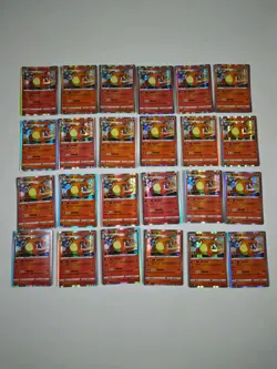 Charizard lot of 24 sheets pokemon tcg nm JM64 - Image 1