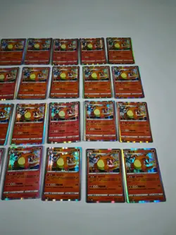 Charizard lot of 24 sheets pokemon tcg nm JM64 - Image 4