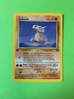 Cubone 50/64 | Jungle First Edition | Pokemon TCG Common LP / NM - Image 1