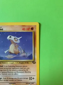 Cubone 50/64 | Jungle First Edition | Pokemon TCG Common LP / NM - Image 3