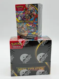 Pokemon TCG Mega Evolution Base Set Booster Box & Booster Bundle - Image 1